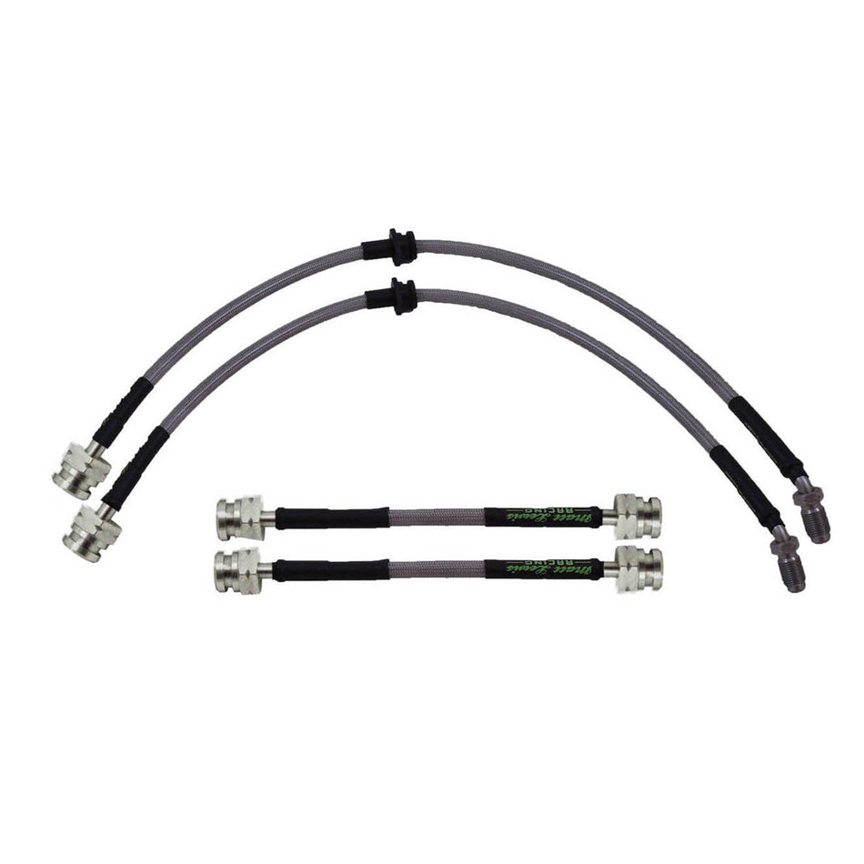 VW Golf MK4 R32 Stainless Steel Braided Brake Hoses