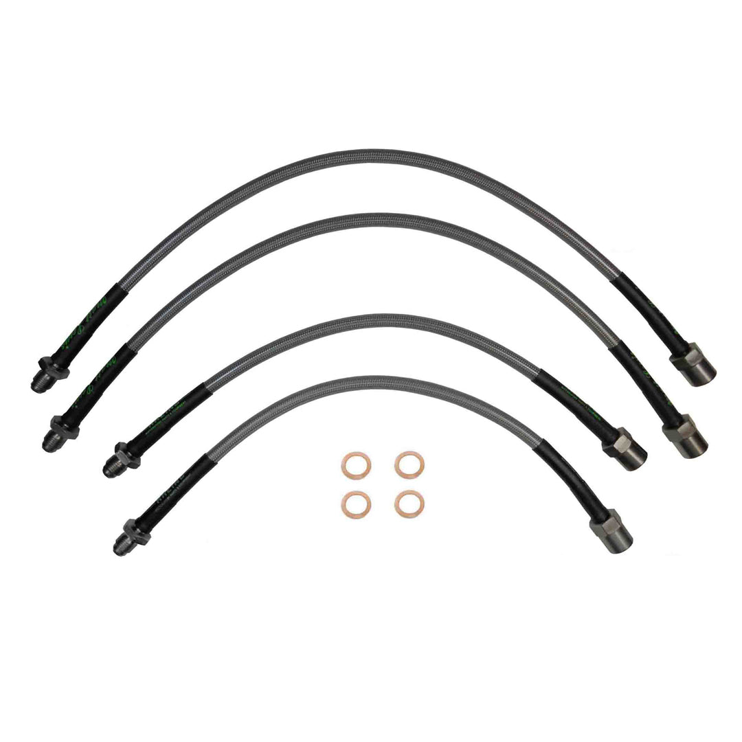 Durites de frein tressées en acier inoxydable pour Mercedes SLK R170 R171