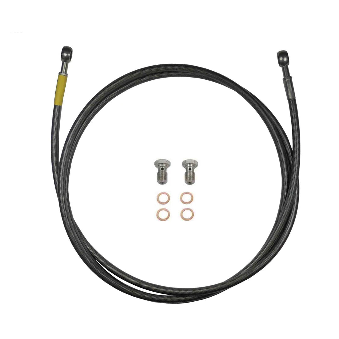 Stainless steel braided clutch hose