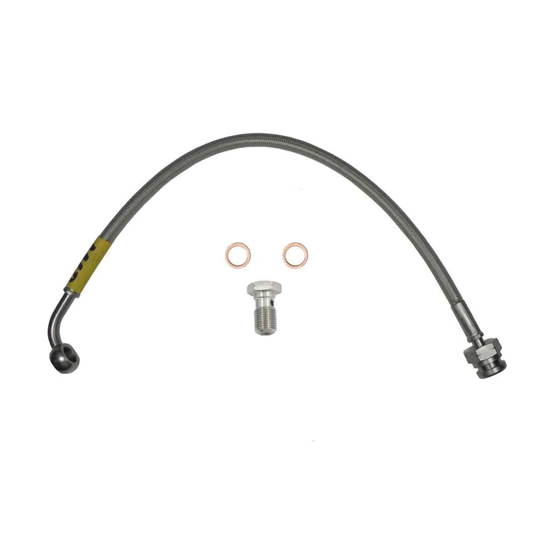 Stainless steel braided clutch hose