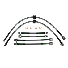 Flexibles de frein tressés en acier inoxydable pour Fiat Grande Punto Evo Abarth