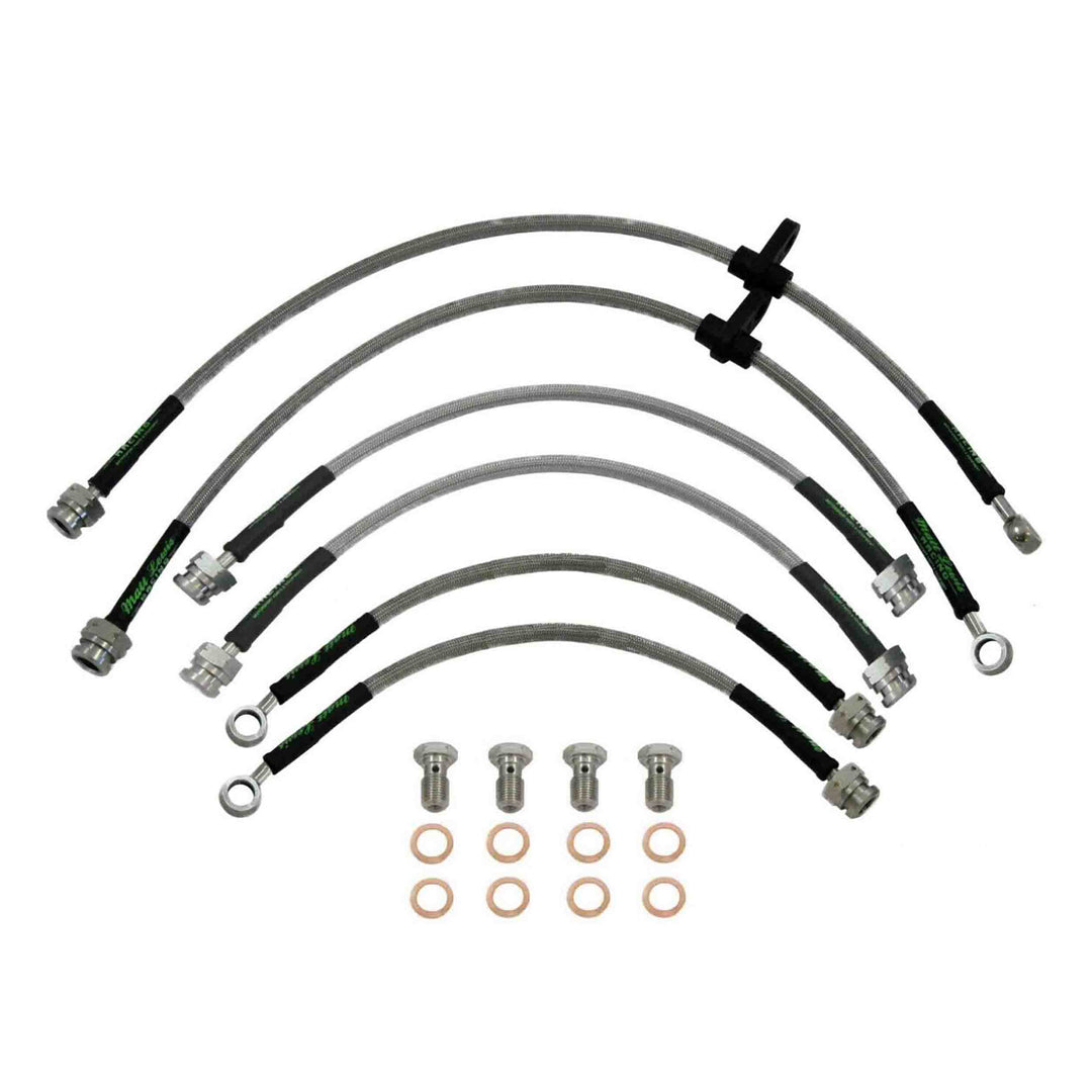 Durite de frein tressée en acier inoxydable pour Suzuki Swift Sport ZC31