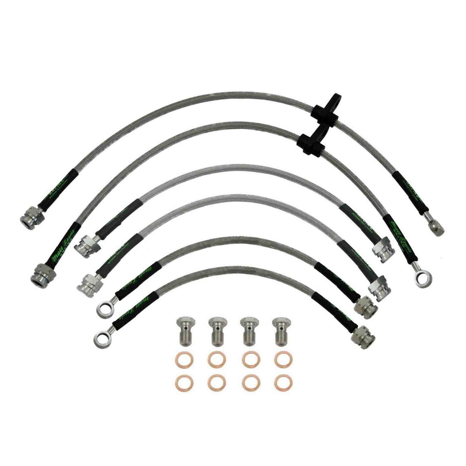 Suzuki Swift Sport ZC32 Stainless Steel Braided Brake Hoses