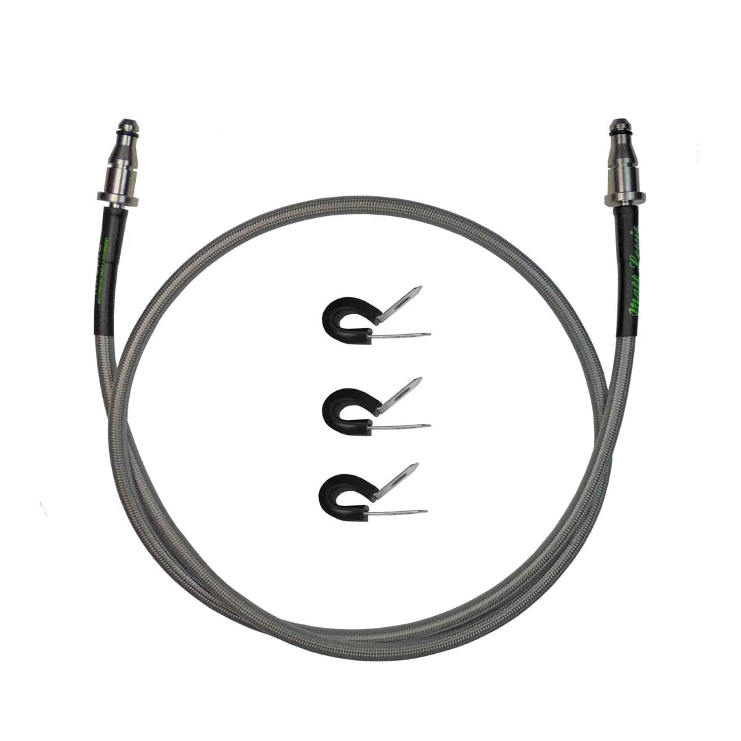 Stainless steel braided clutch hose