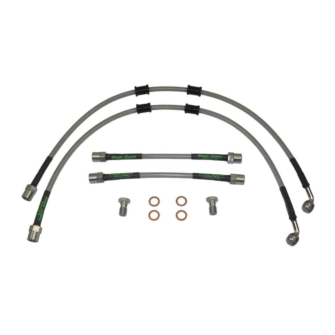 Flexibles de frein tressés en acier inoxydable pour Renault Megane MK3 RS