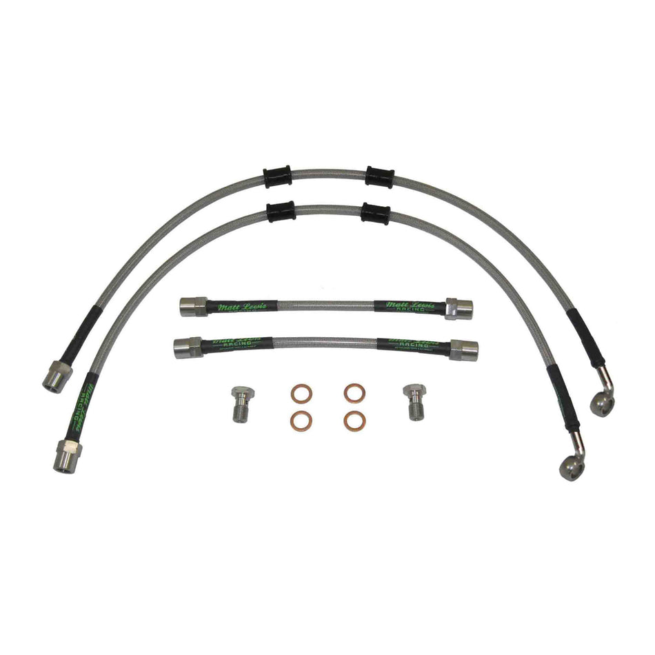 Renault Megane MK3 RS Stainless Steel Braided Brake Hoses