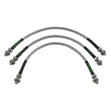 Durites de frein tressées en acier inoxydable pour Ford Escort MK1
