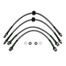 Durites de frein tressées en acier inoxydable pour Ford Fiesta MK1 MK2