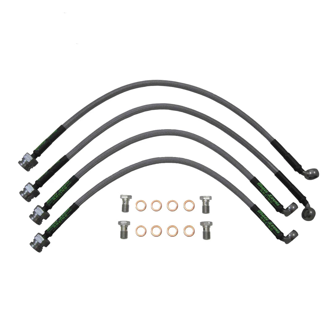 Nissan 350Z stainless steel braided brake hoses