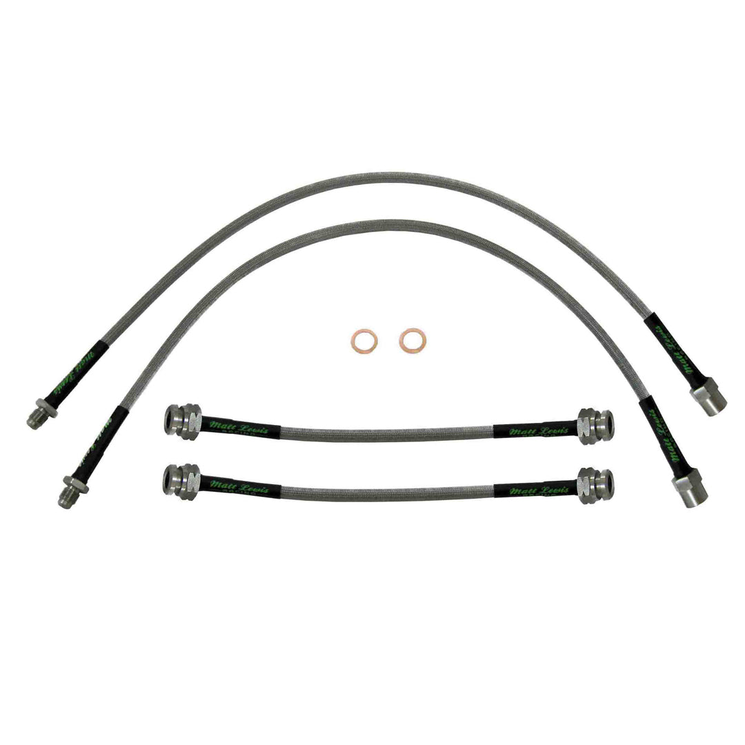 Peugeot 306 Edelstahl-Geflecht-Bremsschläuche