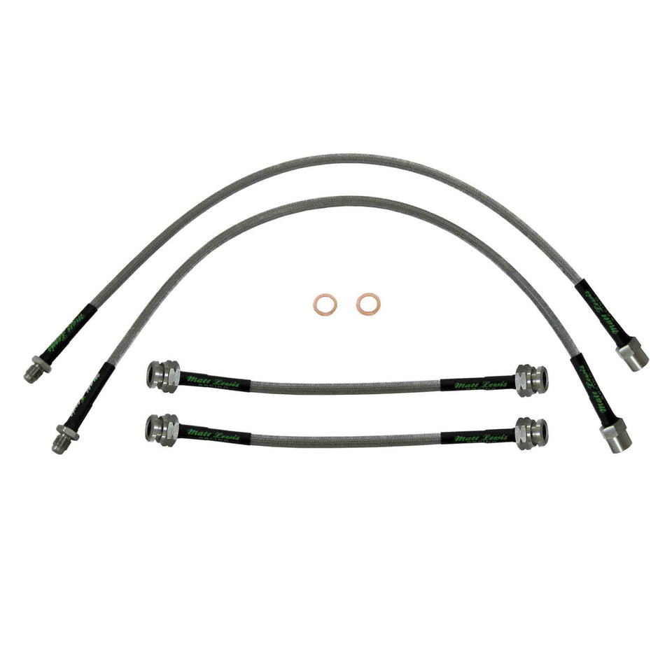 Peugeot 306 Stainless Steel Braided Brake Hoses