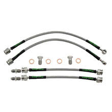 Flexibles de frein tressés en acier inoxydable pour Vauxhall Cavalier MK3