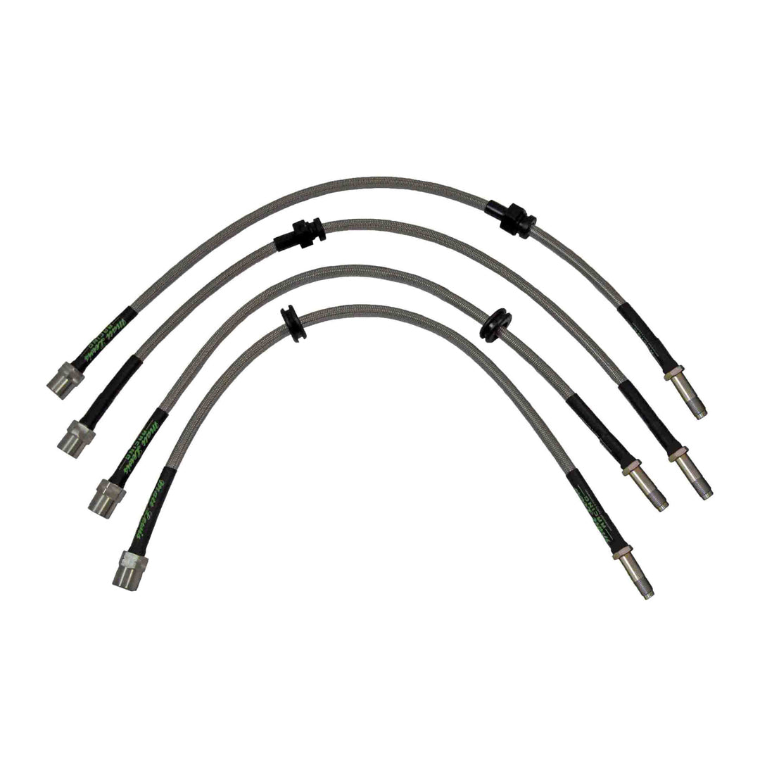 Flexibles de frein tressés en acier inoxydable pour BMW Série 3 E46