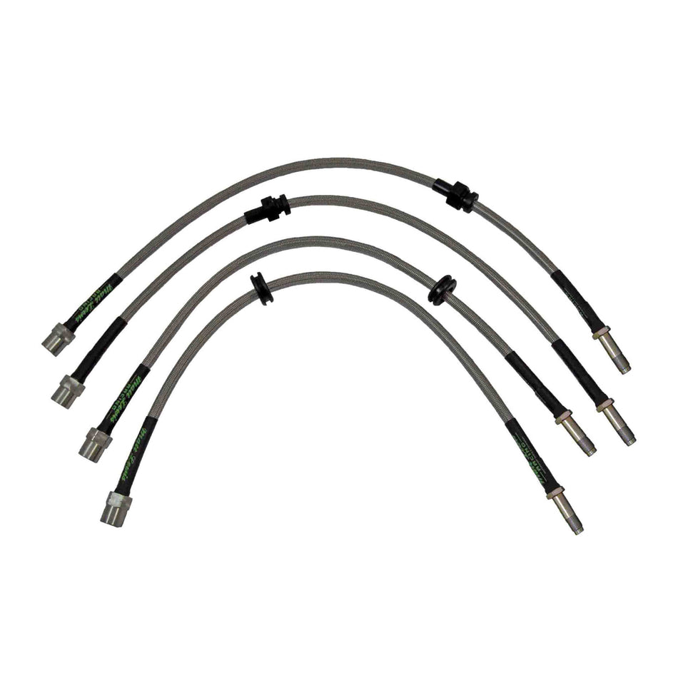 BMW 3 Series E46 Stainless Steel Braided Brake Hoses