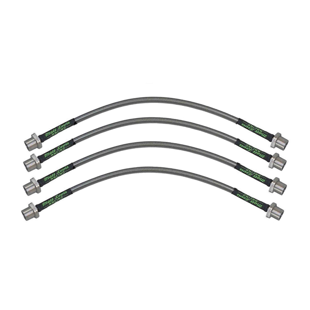 Porsche Cayman 981 982 Stainless Steel Braided Brake Hoses