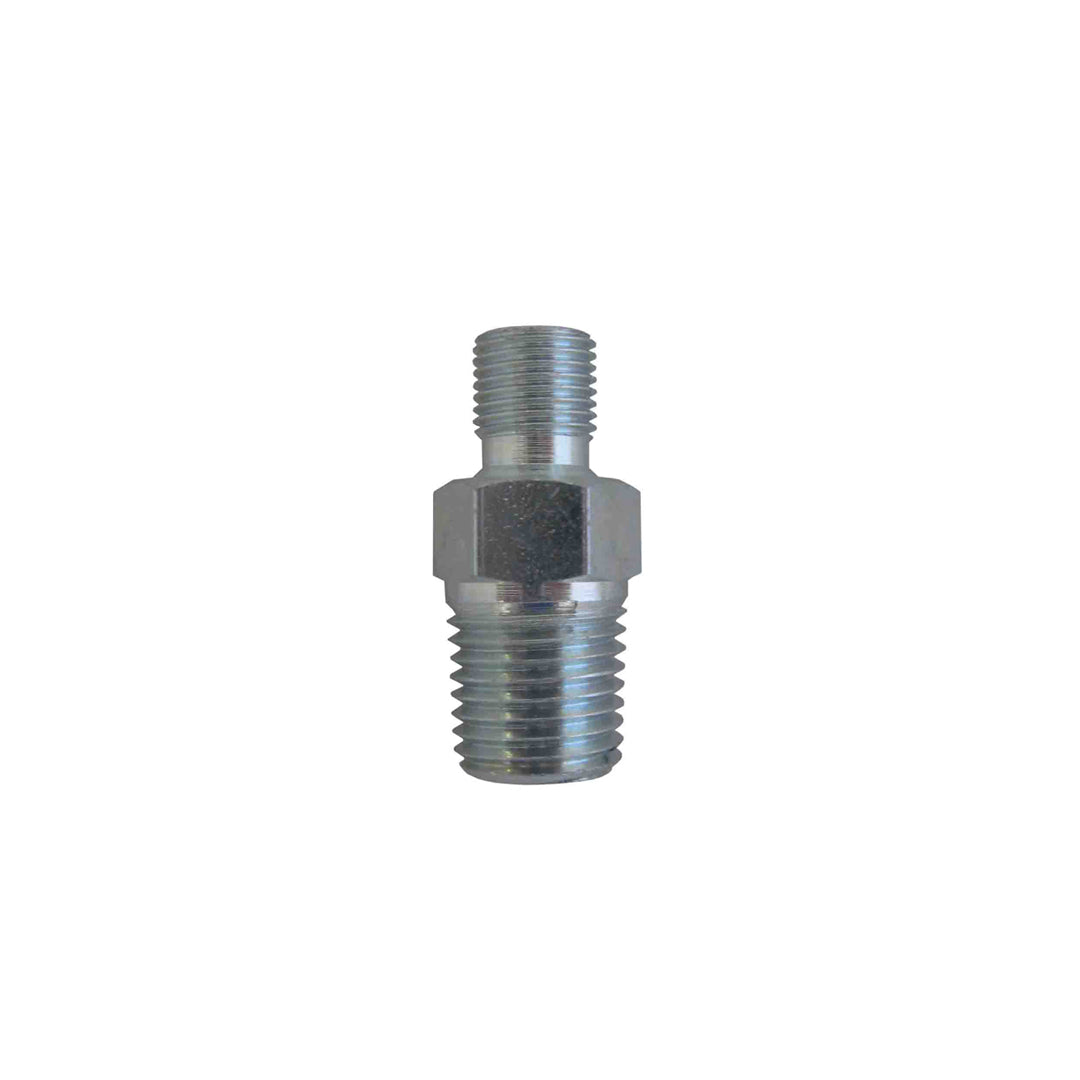 Adaptateur de tuyau de manomètre de pression d'huile pour moteur 1/4 NPT - 1/8 BSP