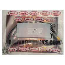 HEL Nissan 200SX S14 Stainless Steel Braided Brake Hoses Black