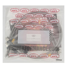 HEL Nissan 370Z Stainless Steel Braided Brake Hoses Clear