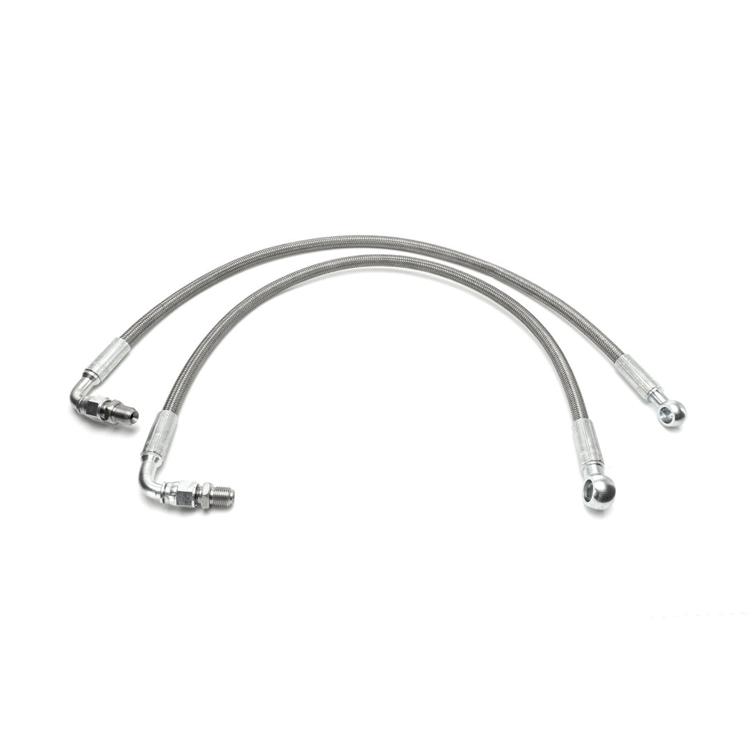 Tuyaux d'alimentation d'huile turbo tressés HEL Nissan 300ZX 3.0