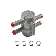 Mocal cast aluminium remote thermostat and hose clips