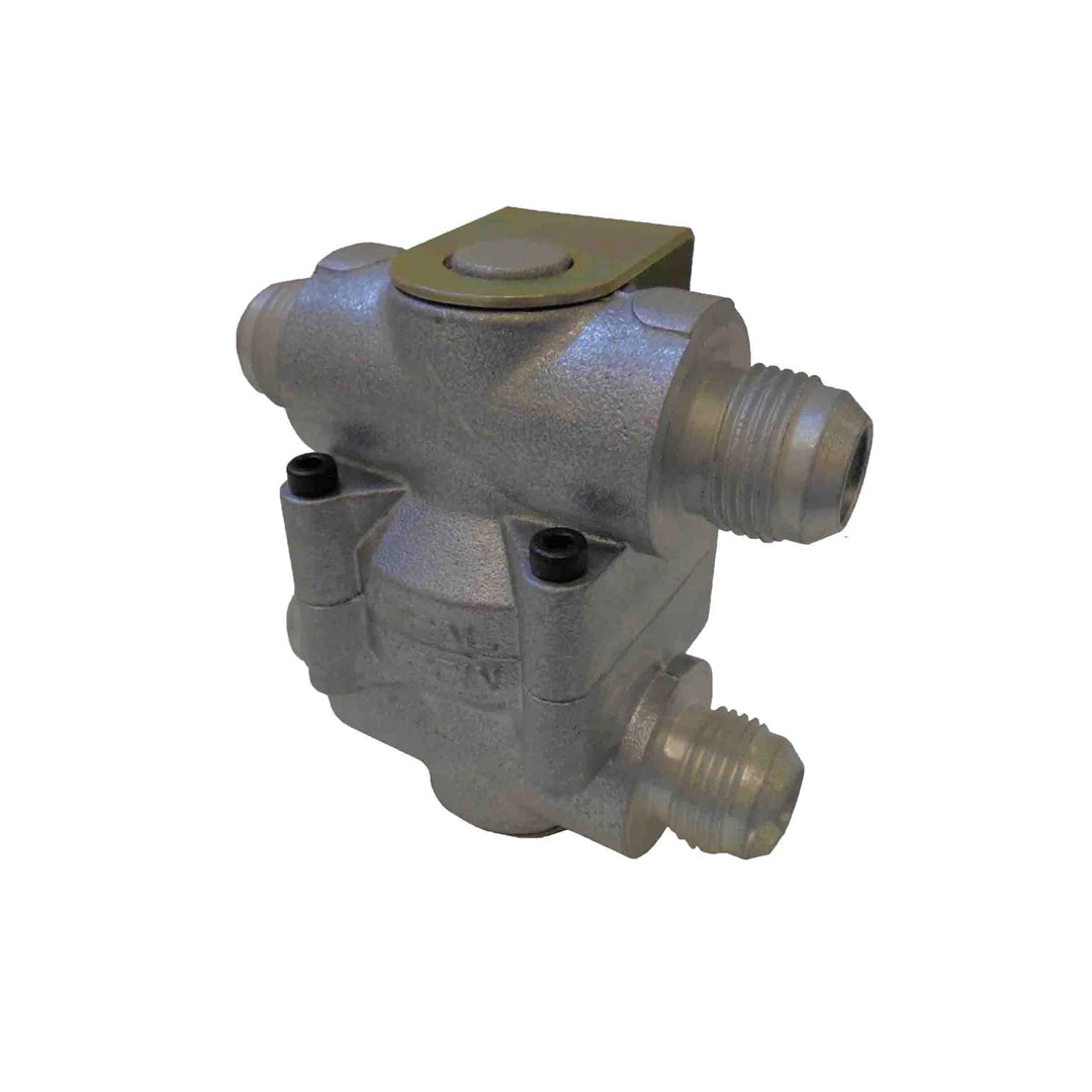 Mocal cast aluminium remote thermostat with male jic fittings