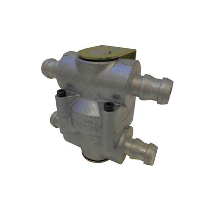 Mocal cast aluminium remote thermostat with push on fittings