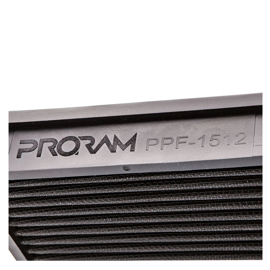 Close up of Ramair proram panel air filter