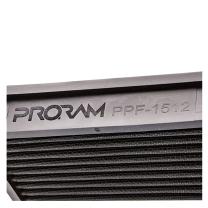 Close up of Ramair proram panel air filter
