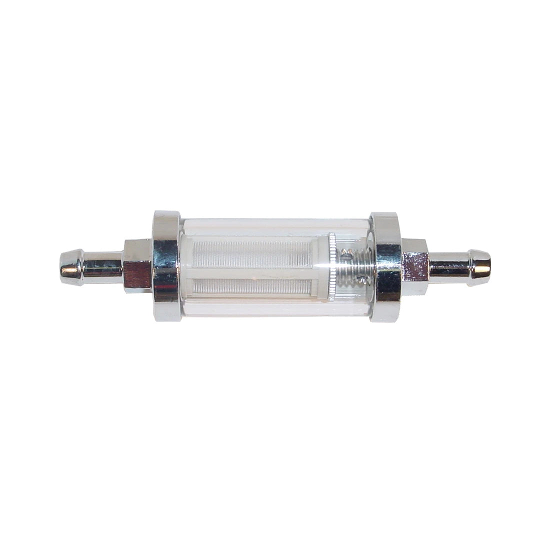 Sytec low pressure glass inline fuel filter
