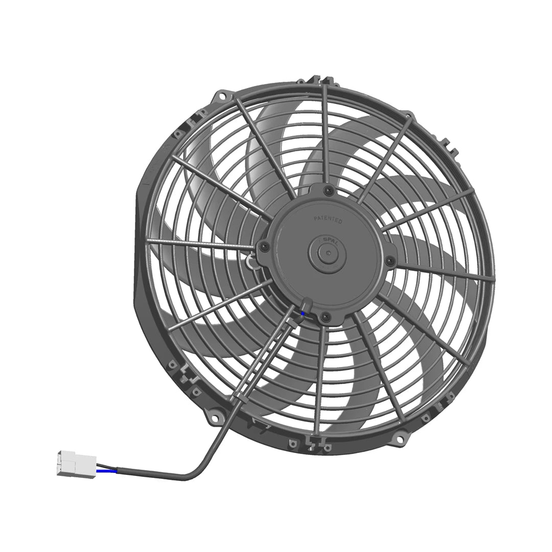 SPAL curved blade electric cooling fan