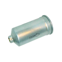 Sytec metal steel fuel filter on a white background