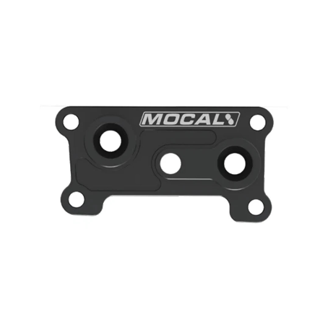 Mocal Top 25 oil cooler take off plate for a Ford engine