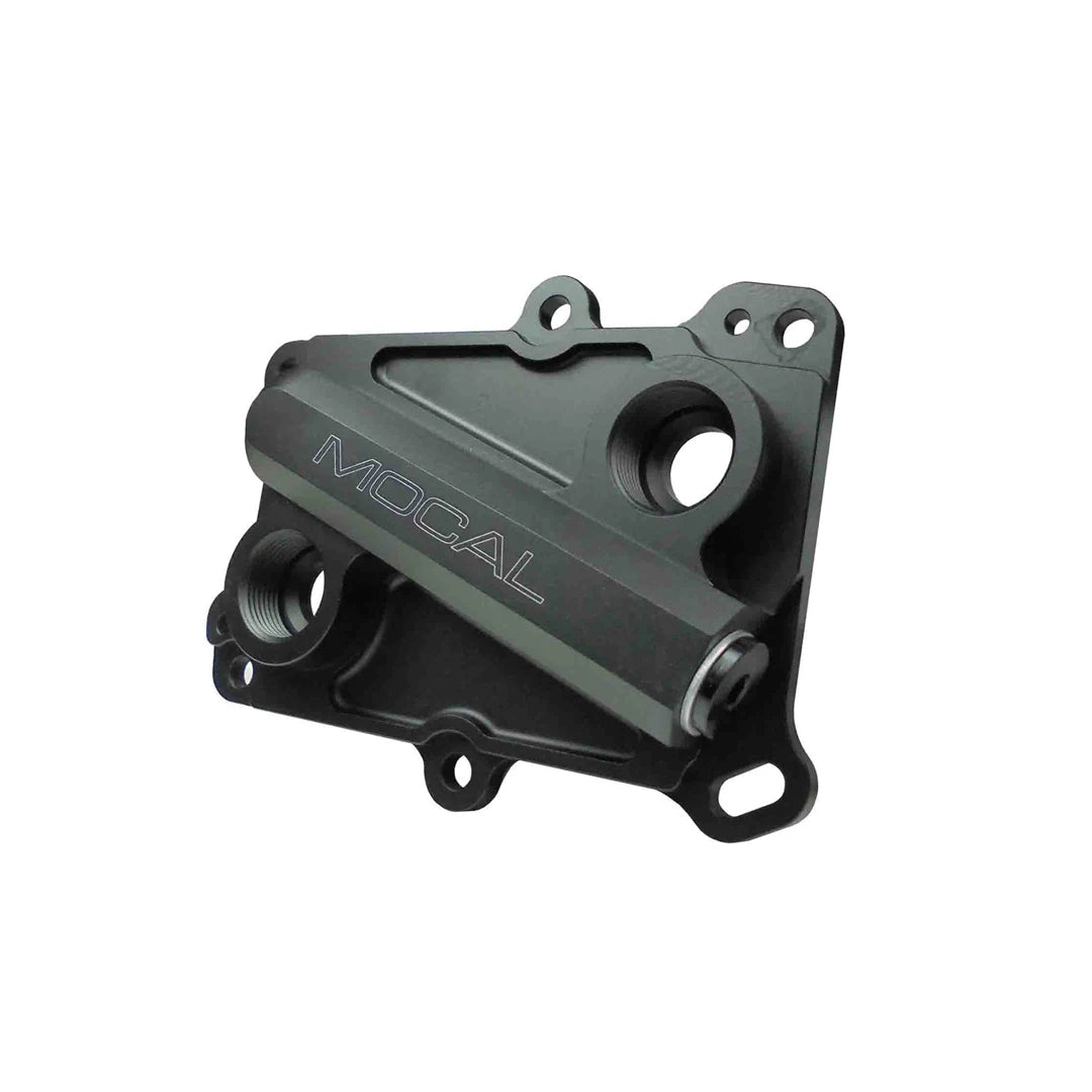 Mocal anodised aluminium oil cooler take off plate