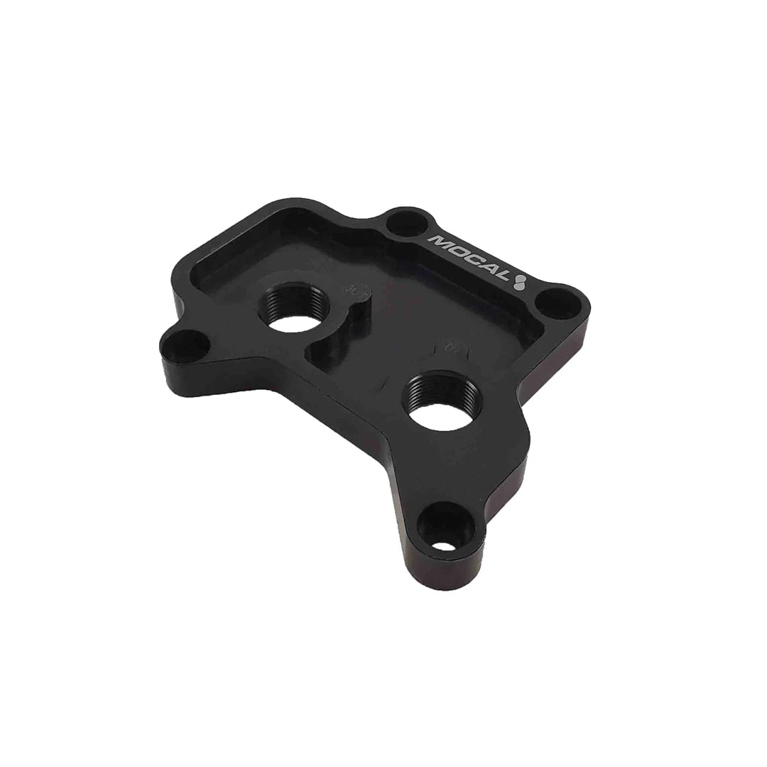 Mocal anodised aluminium oil cooler take off plate