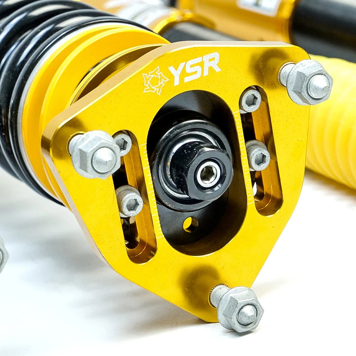 yellow speed racing coilover adjustable top mount