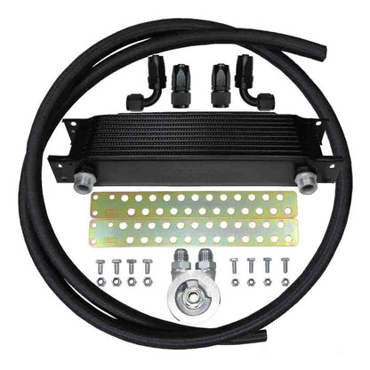 M20 -8 Schwarzer geflochtener Schlauch-Ölkühler-Kit