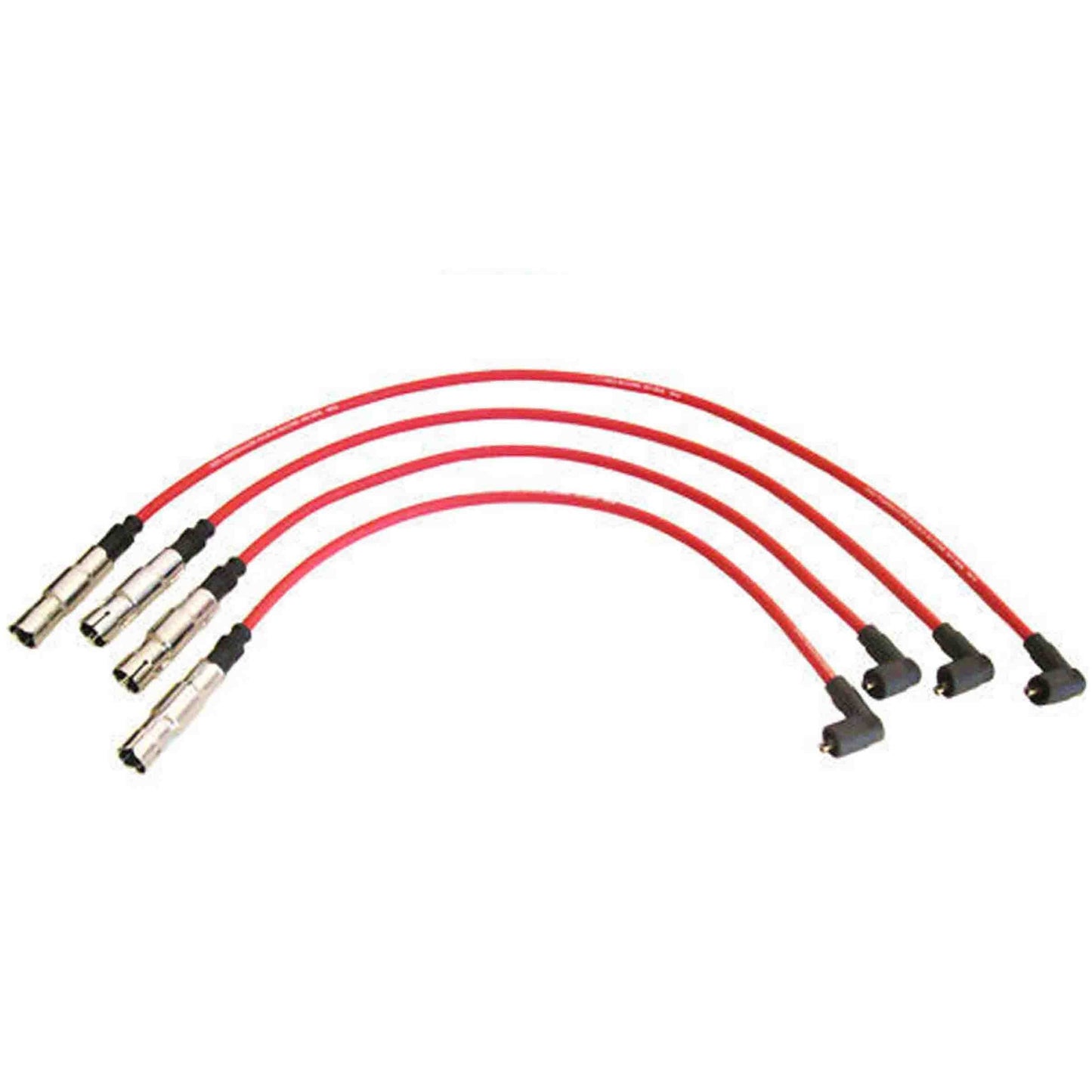 Câbles de bougie d'allumage en silicone 8 mm pour VW Lupo Polo 1.0 1.4 8 V