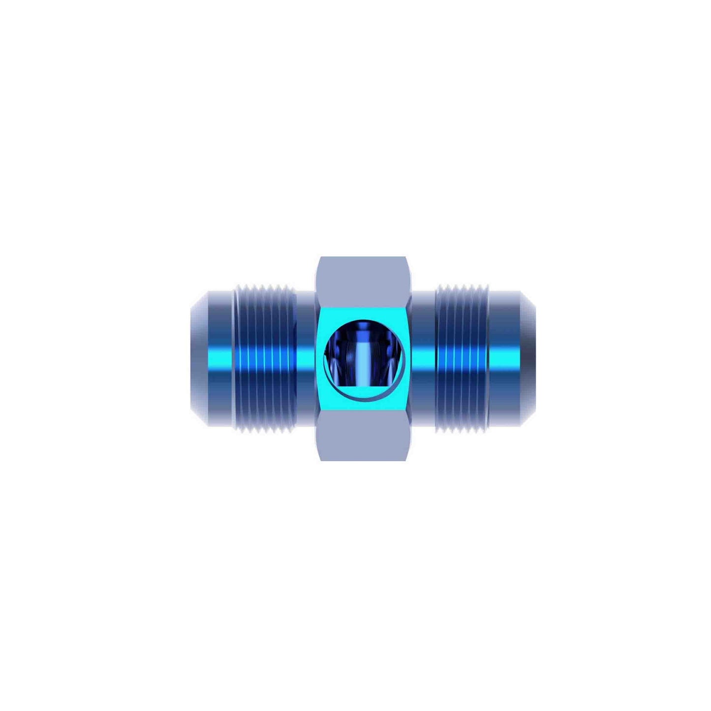 Aeroquip Aluminium-Inline-Messgerätadapter