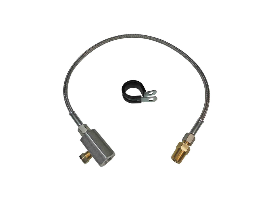 1/8BSPT Mazda Remote Oil Pressure Gauge Adaptor T Piece