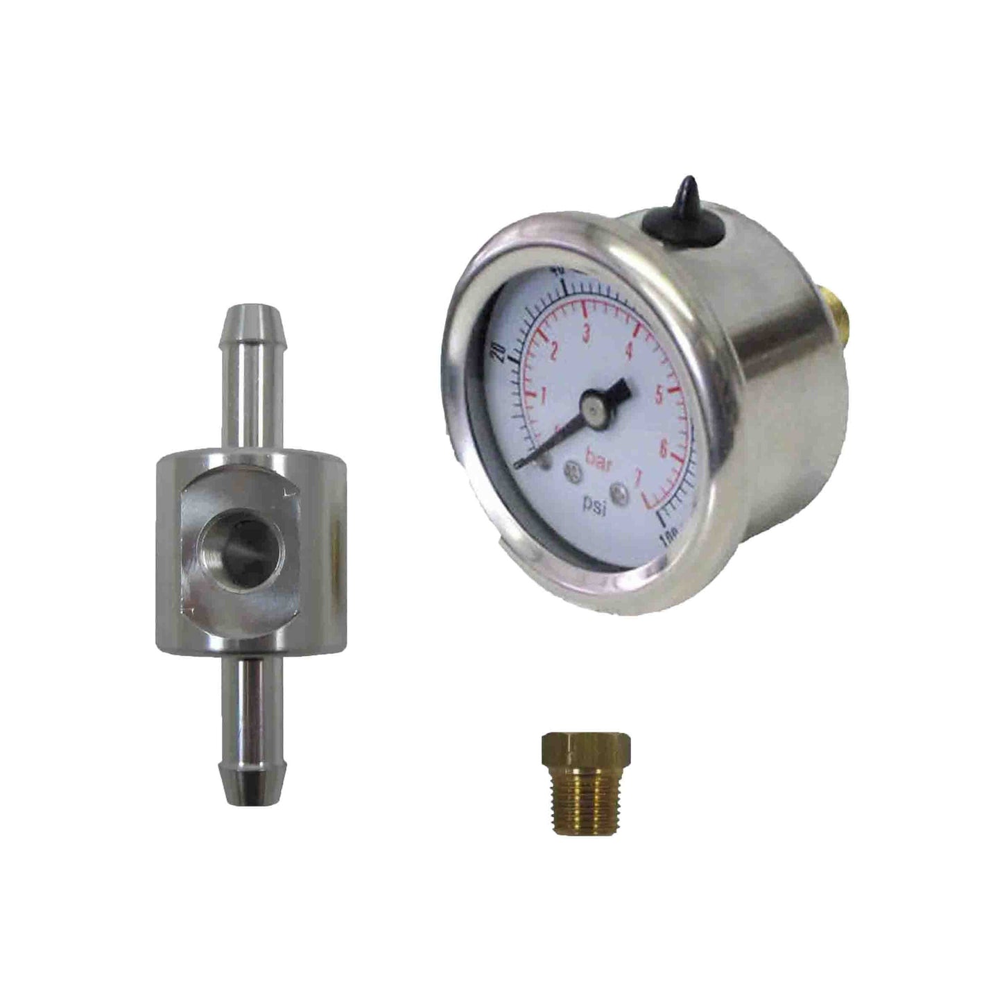 Sytec Hochdruck-Kraftstoffanzeige und 8-mm-Adapter